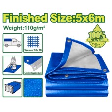 Polyethylene tarp 5x6 m DTTQ1856