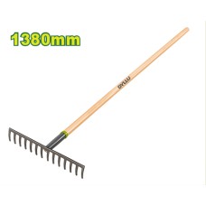 Rake with wooden handle 1250 mm DTXW1314