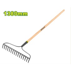 Rake with wooden handle 1380 mm DTXW3314