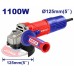 EMTOP EAGR11051 անկյունային հղկող մեքենա՝ 1100 Վտ, 125 մմ սկավառակ