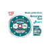 Алмазный диск мокрый 115x22.2 мм TOTAL TAC2121153