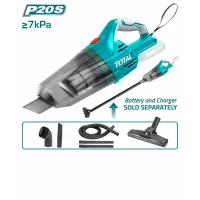 Անլար փոշեկուլ Li-ion20 Վ TOTAL TVLI2001