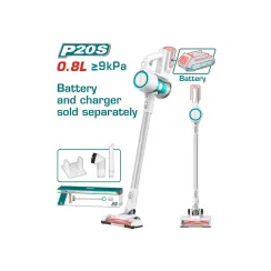 Փոշեկուլ 20V 0.8լ TOTAL TVLI20061