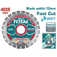 Diamond disc for cutting asphalt 405x25.4mm TOTAL TAC2144052