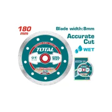 Diamond blade wet 180x22.2 mm TOTAL TAC2121803