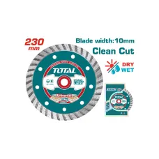 Diamond disk (turbo) 230 x 22.2mm TOTAL TAC2132303