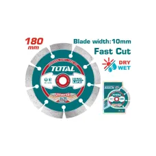 Diamond Segment Disc 180x22.2mm TOTAL TAC2111803