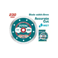 Diamond blade wet 230x22.2 mm TOTAL TAC2122303