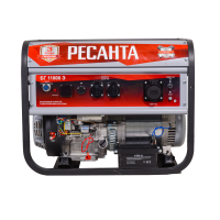 Բենզինային գեներատոր (մեկնարկիչով) 9000 Վտ Ресанта БГ 11000 Э