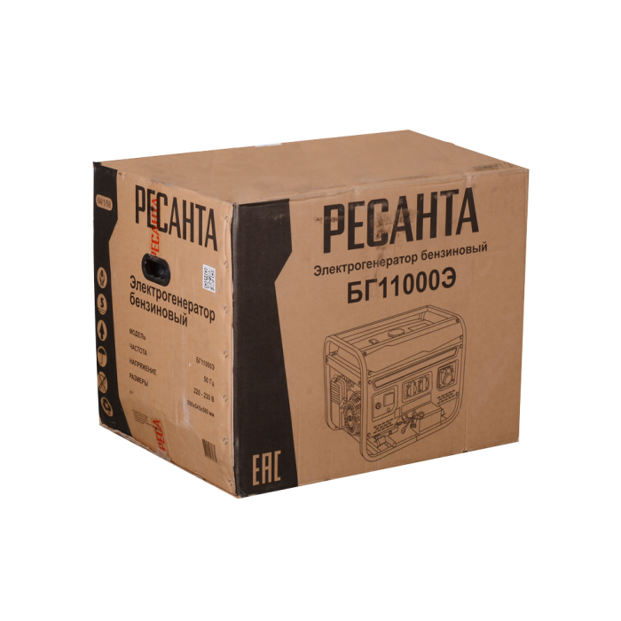 RESANTA - Բենզինային գեներատոր (մեկնարկիչով) 9000 Վտ Ресанта БГ 11000 Э - Ресанта БГ11000Э - Գեներատորներ