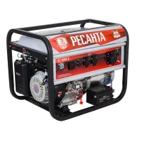 Բենզինային գեներատոր (մեկնարկիչով) 7000 Վտ Ресанта БГ 8000 Э