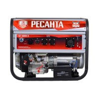 Բենզինային գեներատոր (մեկնարկիչով) 7000 Վտ Ресанта БГ 8000 Э