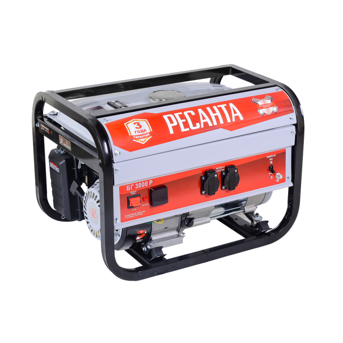 RESANTA - Բենզինային գեներատոր 2800 Վտ Ресанта БГ 3000 Р - Ресанта БГ3000Р - Գեներատորներ