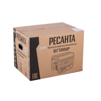 Бензиновый генератор 2800 Вт Ресанта БГ 3000 Р