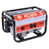 Բենզինային գեներատոր 3300 Վտ Ресанта БГ 4000 Р