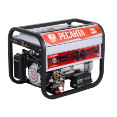 Բենզինային գեներատոր (մեկնարկիչով) 3300 Վտ Ресанта БГ 4000 Э