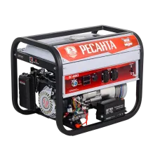 Բենզինային գեներատոր (մեկնարկիչով) 3300 Վտ Ресанта БГ 4000 Э