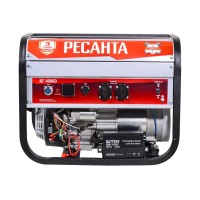 Բենզինային գեներատոր (մեկնարկիչով) 3300 Վտ Ресанта БГ 4000 Э
