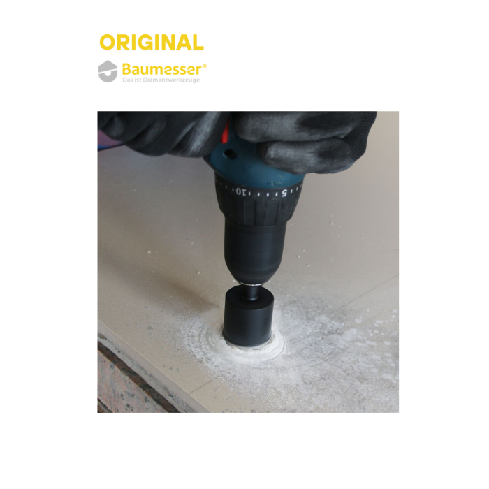 BAUMESSER - Ադամանդե բիթ(коронка)-Կերամիկա/Կերամոգրանիտ Baumesser DDR-V 08x30xS10 Keramik Pro 910278018043 - 910278018043 - Ալմաստե բիթեր