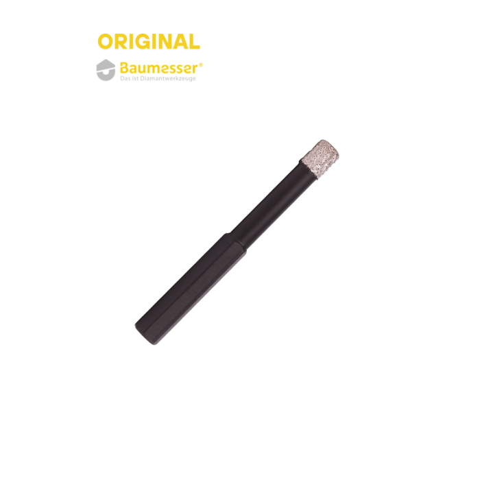 BAUMESSER - Ադամանդե բիթ(коронка)-Կերամիկա/Կերամոգրանիտ Baumesser DDR-V 08x30xS10 Keramik Pro 910278018043 - 910278018043 - Ալմաստե բիթեր