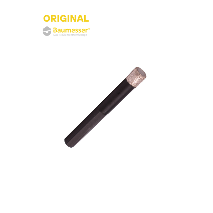 BAUMESSER - Ադամանդե բիթ(коронка)-Կերամիկա/Կերամոգրանիտ Baumesser DDR-V 10x30xS10 Keramik Pro 910278018045 - 910278018045 - Ալմաստե բիթեր