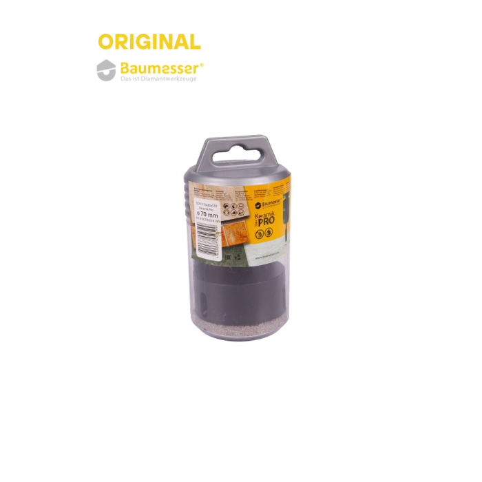 BAUMESSER - Ադամանդե բիթ(коронка)-Կերամիկա/Կերամոգրանիտ Baumesser DDR-V 70x30xS10 Keramik Pro 910278018185 - 910278018185 - Ալմաստե բիթեր