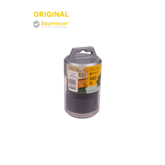 BAUMESSER - Ադամանդե բիթ(коронка)-Կերամիկա/Կերամոգրանիտ Baumesser DDR-V 70x30xM14 Keramik Pro 910283018185 - 910283018185 - Ալմաստե բիթեր