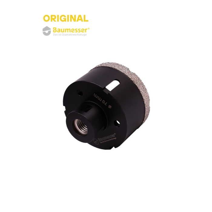 BAUMESSER - Ադամանդե բիթ(коронка)-Կերամիկա/Կերամոգրանիտ Baumesser DDR-V 70x30xM14 Keramik Pro 910283018185 - 910283018185 - Ալմաստե բիթեր
