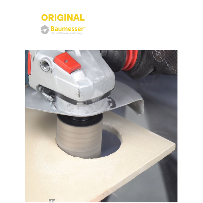 BAUMESSER - Ադամանդե հղկող կտրիչ Baumesser GF-V 50x50xM14 Contour PRO 910583552174 - 910583552174 - Ֆրեզերային կտրիչներ