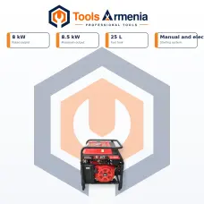 Gasoline generator 8/8.5 kW BRAIT BR11000VE2