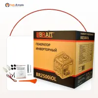 Ինվերտորային բենզինային գեներատոր 2 կՎտ BRAIT BR2500iOL