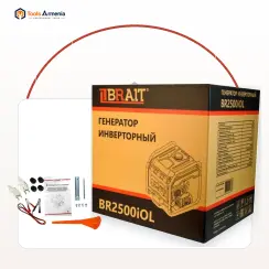 Ինվերտորային բենզինային գեներատոր 2 կՎտ BRAIT BR2500iOL