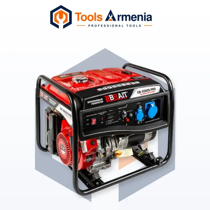 Բենզինային գեներատոր BRAIT GB-5500S PRO 5.5 կՎտ