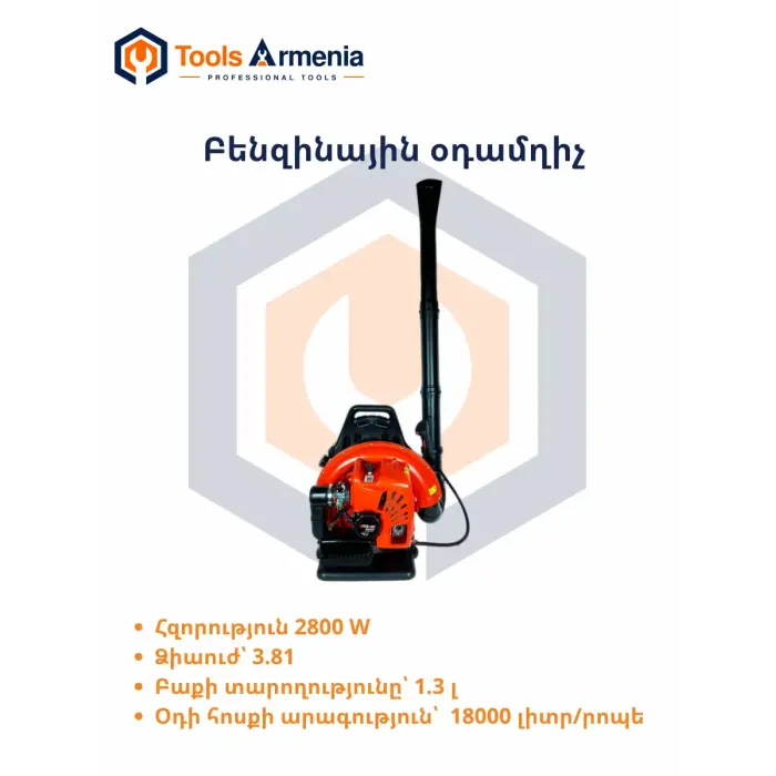 BRAIT BGB-650 բենզինային օդամղիչ