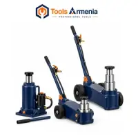 Օդաճնշային-հիդրավլիկ դոմկրատներ՝ բեռնատարների և ավտոբուսների համար 20–80 տ