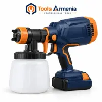 Cordless Paint Sprayers: Battery HVLP and Airless Models 18–40 V