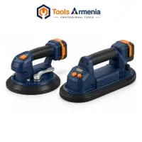 Cordless Tile Vibrators and Vacuum Suction Lifters: for Large-Format Tiles and Porcelain Slabs