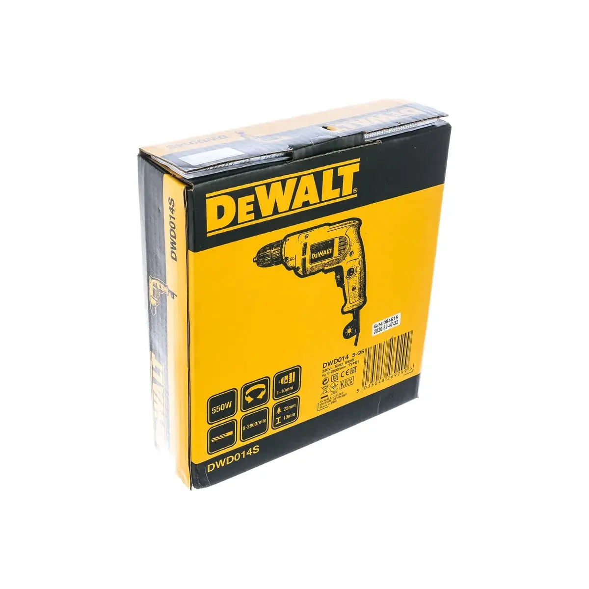 DEWALT DWD014S 550 Վտ էլեկտրական շաղափիչ