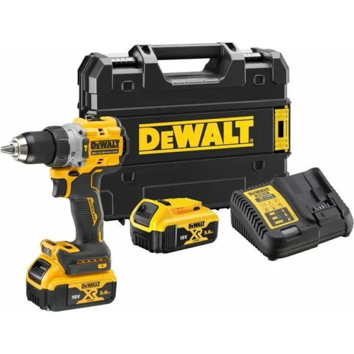 DeWalt - Մարտկոցային պտուտակադարձիչ / 90 Նմ / 18 Վ / Dewalt DCD805P2T-QW - DCD805P2T-QW - Պտուտակադարձիչներ
