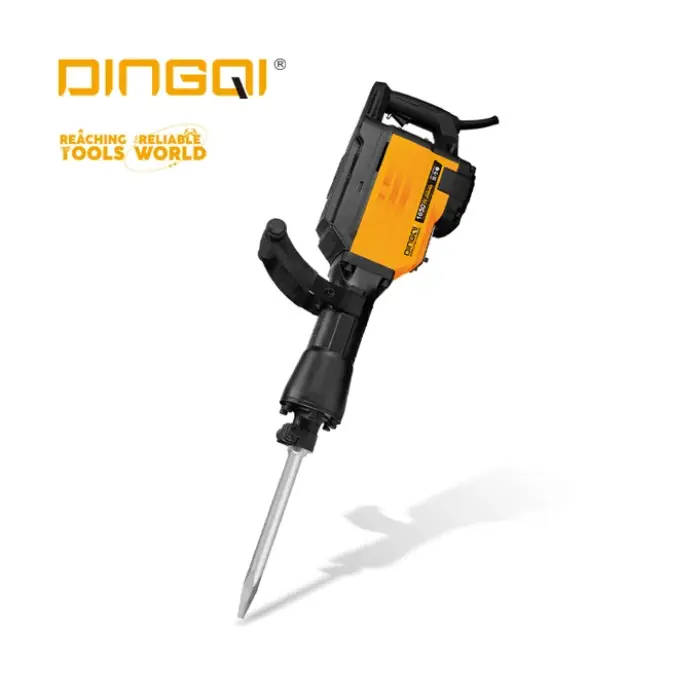 DINGQI 102005 էլեկտրական հարվածային մուրճ 1650 Վտ SDS-HEX 52 Ջ՝ բետոնի և քարի քանդման համար