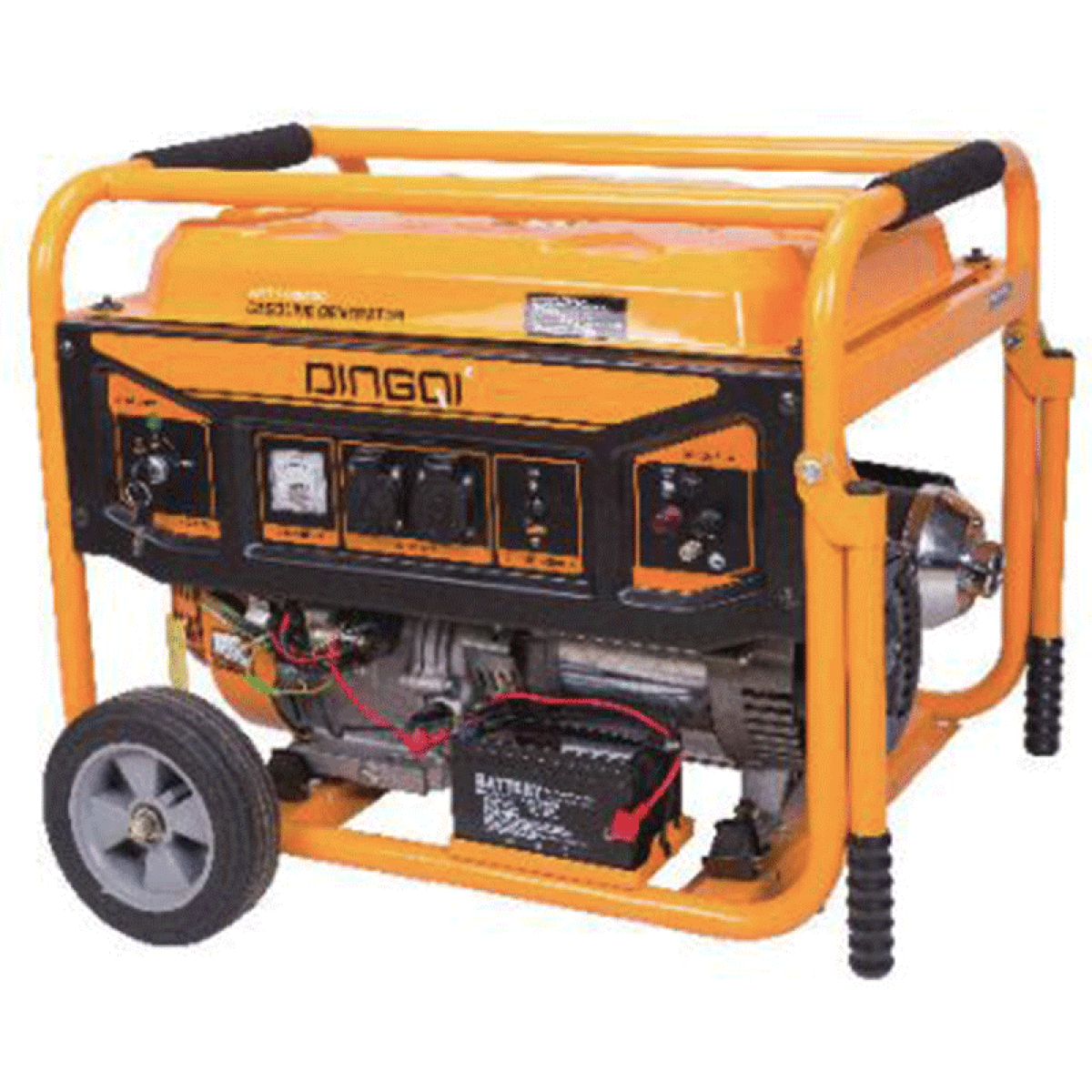Dingqi - Բենզինային գեներատոր (մեկնարկիչով) 5000W/6500EN-5 Վտ DINGQI 108250 - 108250 - Գեներատորներ