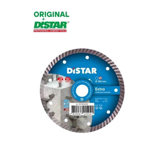 Distar - Ալմաստե կտրող սկավառակ 150մմ DISTAR Extra 10115028012 - 10115028012 - Ալմաստե Սկավառակներ