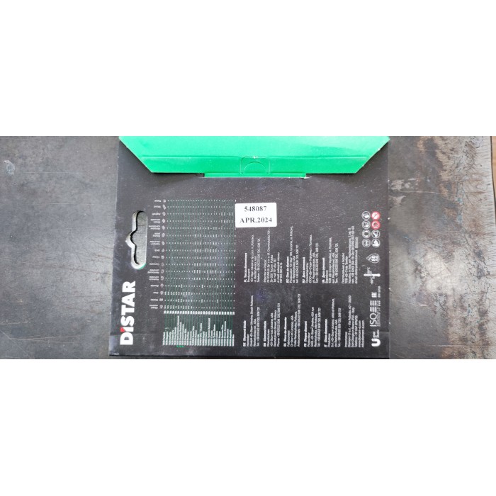 Distar - Ալմաստե կտրող սկավառակ 1A1R 125x22,23H Perfect - 10115028015 - Ալմաստե Սկավառակներ