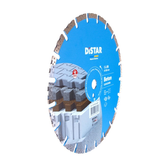 Distar - Ալմաստե սկավառակ  բետոնի 350x25․4x11․5x(10մմ)3․5 - 10170085389 - Ալմաստե Սկավառակներ