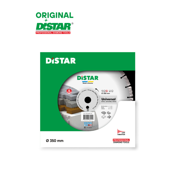 Distar - Ալմաստե կտրող սկավառակ ասֆալտի 350 մմ Distar 10170085446 Universal - 10170085446 - Ալմաստե Սկավառակներ