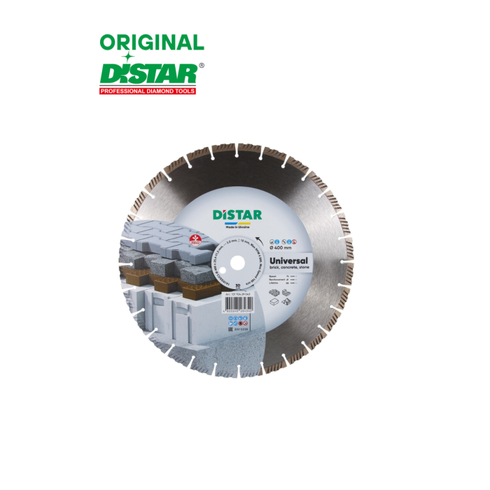 Distar - Ալմաստե կտրող սկավառակ 400 մմ Distar 10170429043 - 10170429043 - Ալմաստե Սկավառակներ