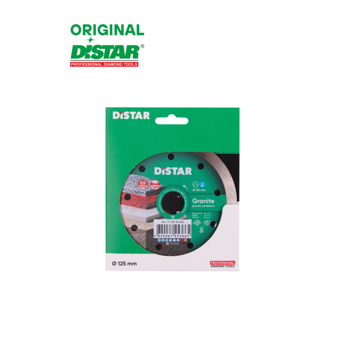 Distar - Ալմաստե կտրող սկավառակ 125 մմ DISTAR Granite 11115034010 - 11115034010 - Ալմաստե Սկավառակներ