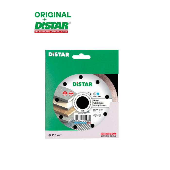 Distar - Ալմաստե կտրող սկավառակ 115 մմ Distar Hard Ceramics 11115048011 - 11115048011 - Ալմաստե Սկավառակներ