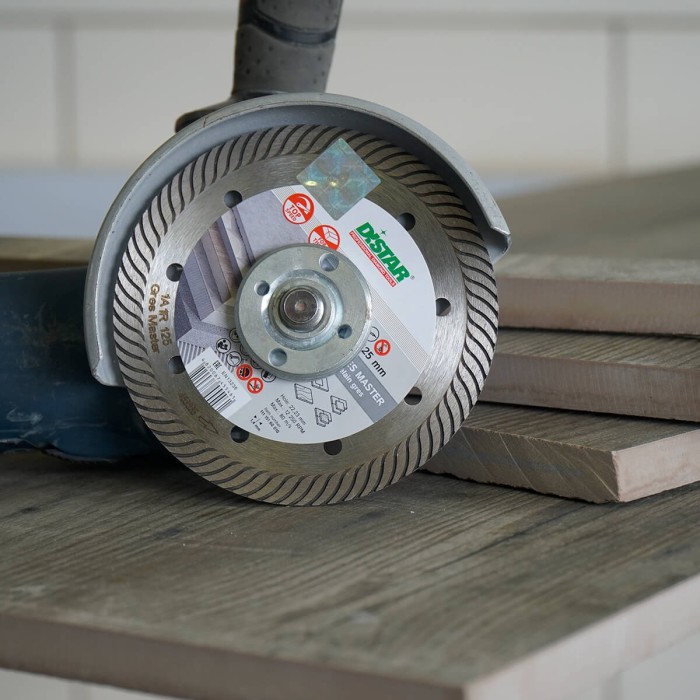 Distar - Ալմաստե կտրող սկավառակ 1A1R Gres Master 125x22.22x10x1.4mm - 11115160010 - Ալմաստե Սկավառակներ