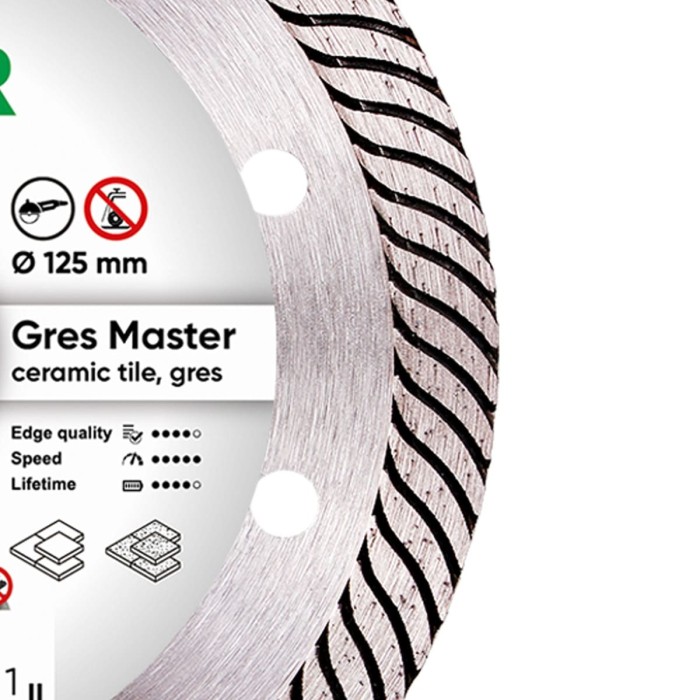 Distar - Ալմաստե կտրող սկավառակ 1A1R Gres Master 125x22.22x10x1.4mm - 11115160010 - Ալմաստե Սկավառակներ